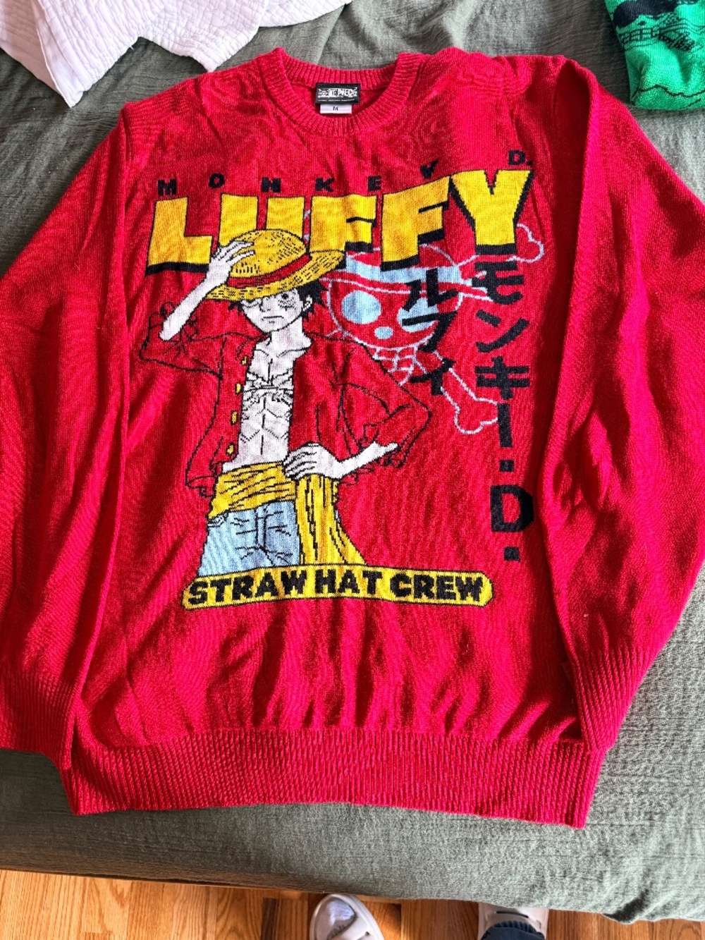 Anime Luffy Crew Sweater